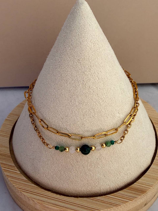 Double Layer Bracelet