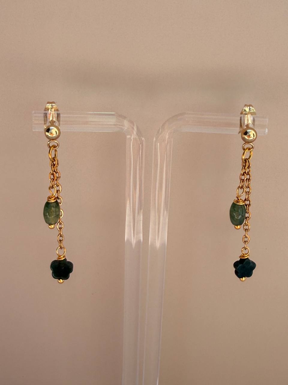 Double Chain Earrings