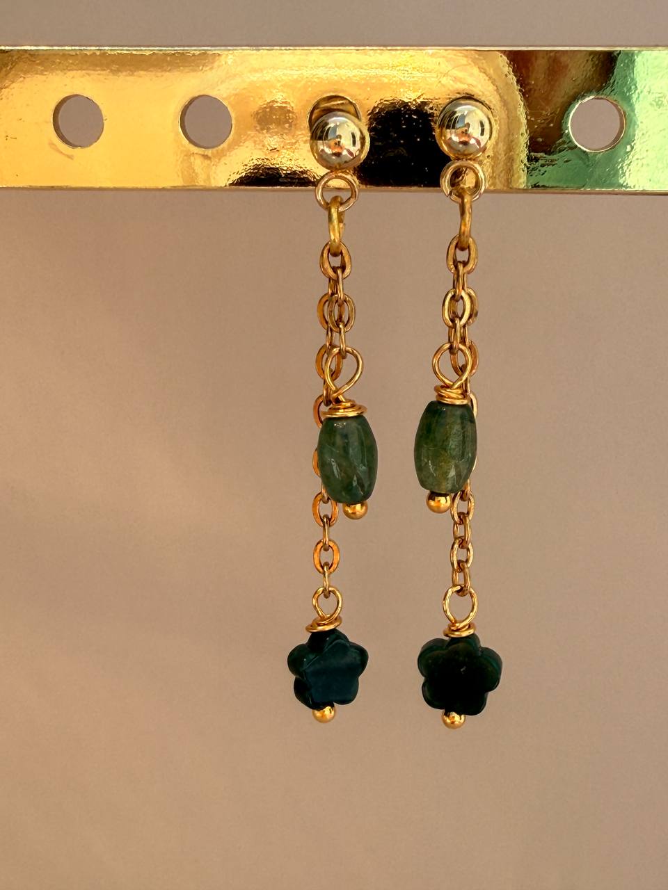 Double Chain Earrings
