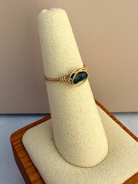 Wrapped Bead Ring