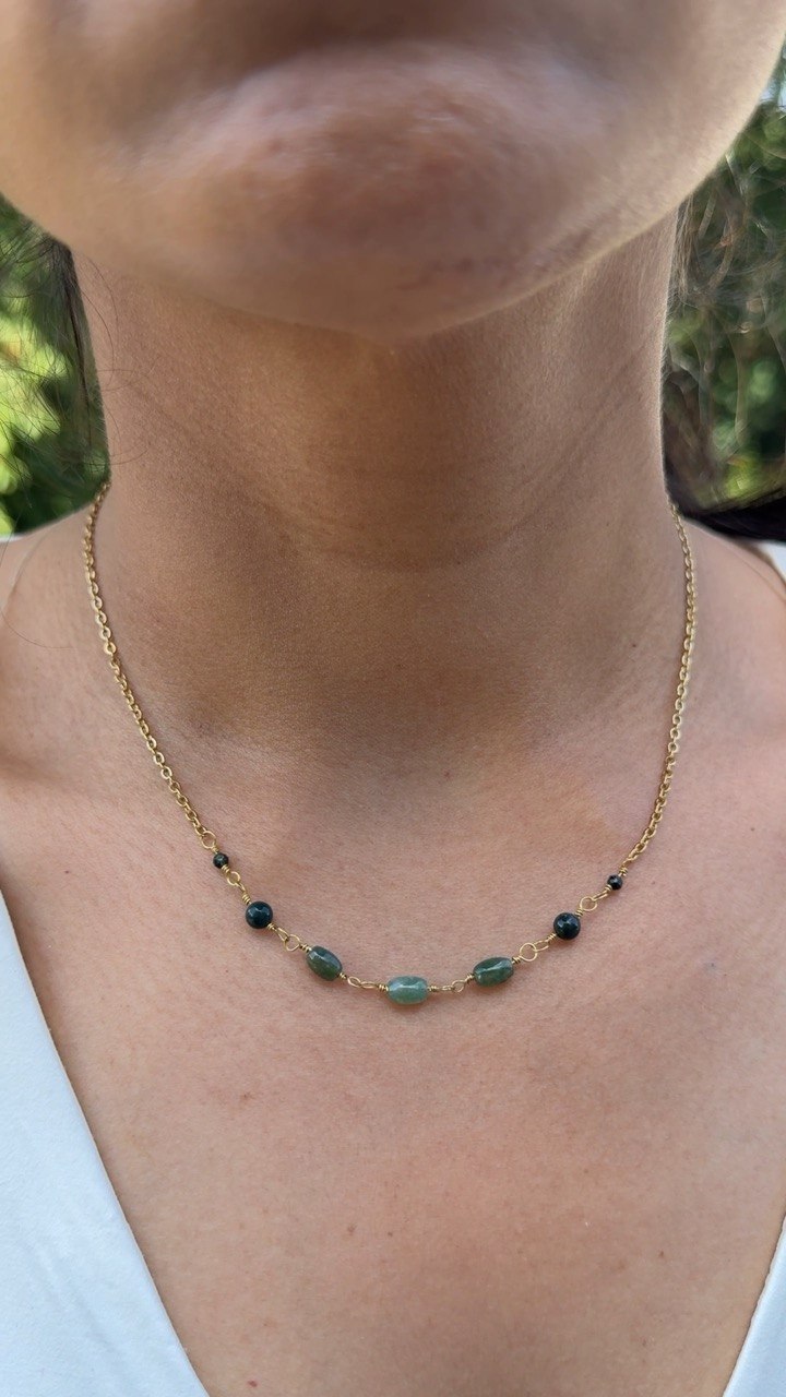 Moss Path Necklace